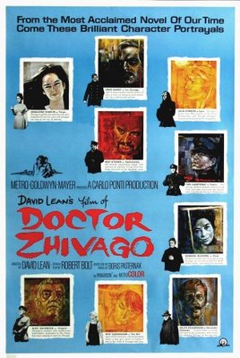 Doctor Zhivago movie poster (1965) puzzle MOV_e3f4ef38