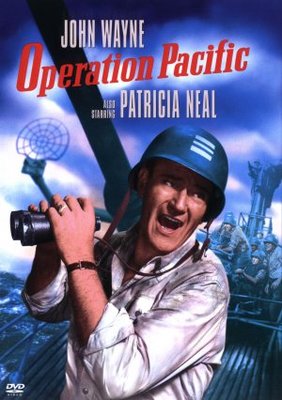 Operation Pacific movie poster (1951) pillow