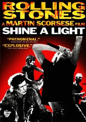 Shine a Light movie poster (2008) tote bag