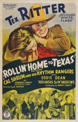 Rolling Home to Texas movie poster (1940) Longsleeve T-shirt