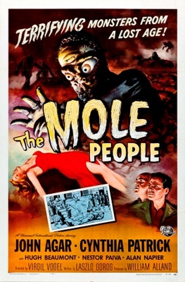 The Mole People movie poster (1956) Stickers MOV_e423eca0
