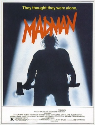 Madman movie poster (1982) Mouse Pad MOV_e4273611