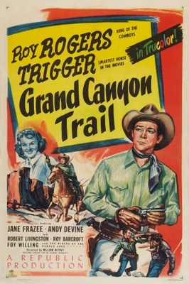 Grand Canyon Trail movie poster (1948) poster with hanger