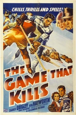 The Game That Kills movie poster (1937) poster with hanger