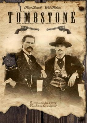 Tombstone movie poster (1993) tote bag