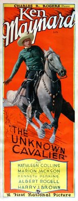 The Unknown Cavalier movie poster (1926) mug