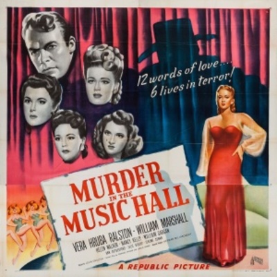 Murder in the Music Hall movie poster (1946) Mouse Pad MOV_e45e11d8