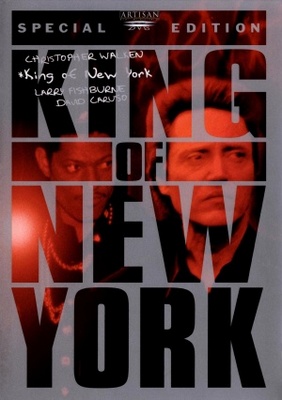 King of New York movie poster (1990) wooden framed poster