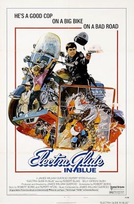 Electra Glide in Blue movie poster (1973) metal framed poster