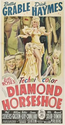 Diamond Horseshoe movie poster (1945) canvas poster