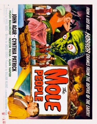 The Mole People movie poster (1956) Stickers MOV_e47f69fe