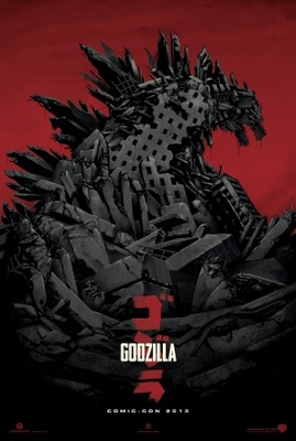Godzilla movie poster (2014) t-shirt