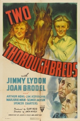 Two Thoroughbreds movie poster (1939) Stickers MOV_e48c4958