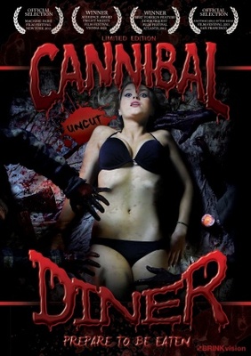 Cannibal Diner movie poster (2012) metal framed poster