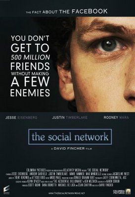 The Social Network movie poster (2010) poster with hanger