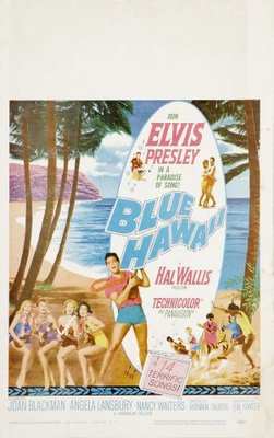 Blue Hawaii movie poster (1961) pillow