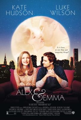 Alex & Emma movie poster (2003) poster with hanger