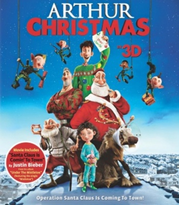 Arthur Christmas movie poster (2011) canvas poster