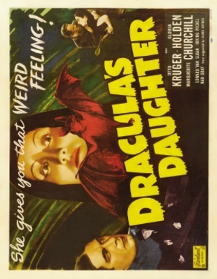 Dracula's Daughter movie poster (1936) pillow
