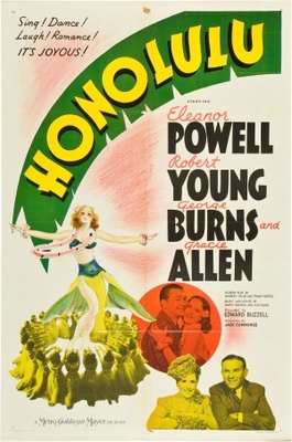 Honolulu movie poster (1939) poster