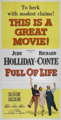 Full of Life movie poster (1956) wooden framed poster