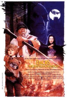 Ewoks: The Battle for Endor movie poster (1985) poster with hanger