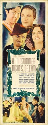 A Midsummer Night's Dream movie poster (1935) canvas poster