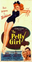 The Petty Girl movie poster (1950) t-shirt #704836
