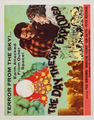 The Day the Sky Exploded movie poster (1958) Stickers MOV_e56f5ded
