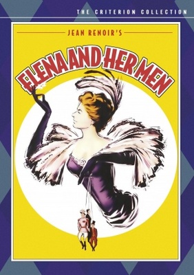 Elena et les hommes movie poster (1956) metal framed poster