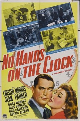 No Hands on the Clock movie poster (1941) pillow