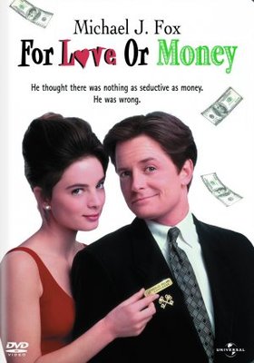 For Love or Money movie poster (1993) wooden framed poster