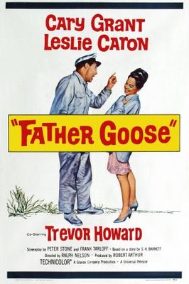 Father Goose movie poster (1964) wooden framed poster
