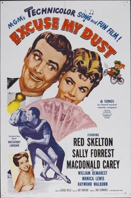Excuse My Dust movie poster (1951) poster
