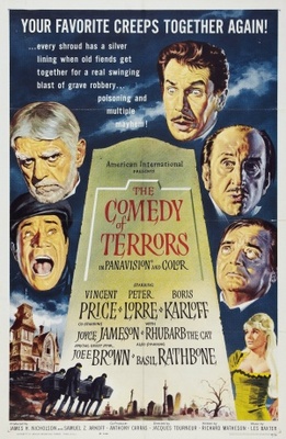 The Comedy of Terrors movie poster (1964) Stickers MOV_e5aafcba