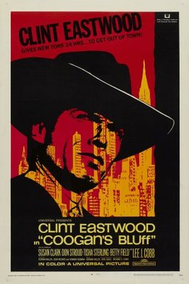 Coogan's Bluff movie poster (1968) metal framed poster
