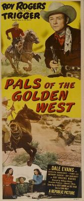 Pals of the Golden West movie poster (1951) t-shirt
