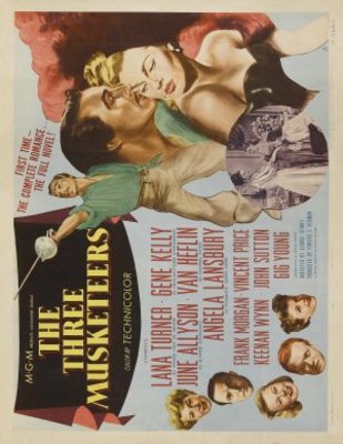 The Three Musketeers movie poster (1948) mouse pad