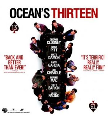 Ocean's Thirteen movie poster (2007) mouse pad