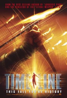 Timeline movie poster (2003) wooden framed poster