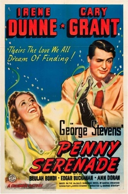 Penny Serenade movie poster (1941) wood print