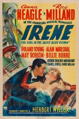 Irene movie poster (1940) canvas poster