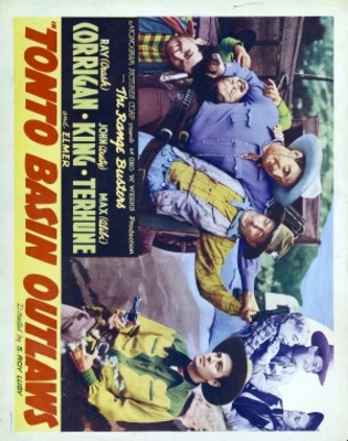 Tonto Basin Outlaws movie poster (1941) metal framed poster