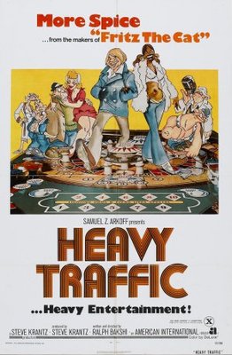Heavy Traffic movie poster (1973) tote bag