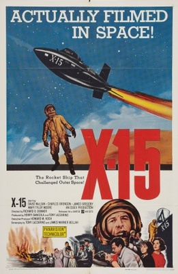 X-15 movie poster (1961) poster with hanger