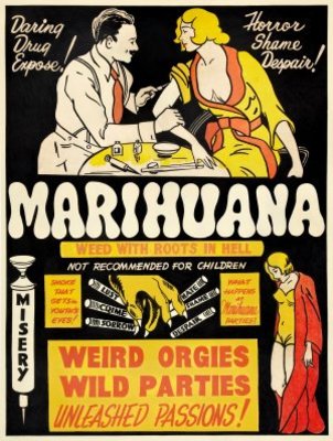 Marihuana movie poster (1936) sweatshirt