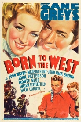 Born to the West movie poster (1937) mug