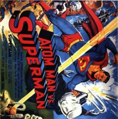 Atom Man Vs. Superman movie poster (1950) poster