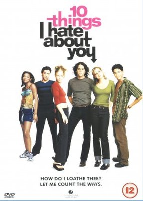 10 Things I Hate About You movie poster (1999) t-shirt