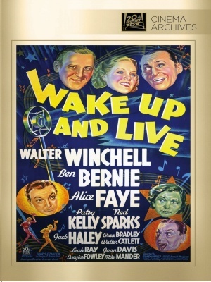 Wake Up and Live movie poster (1937) canvas poster